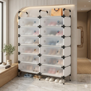 منظم أحذية مزدوج